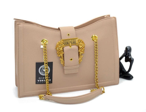 Versace Jeans Couture Buckle-Detailed Top Handle Bag