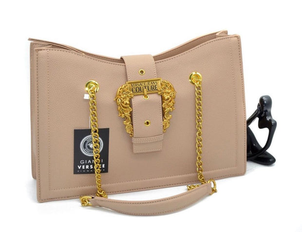 Versace Jeans Couture Buckle-Detailed Top Handle Bag