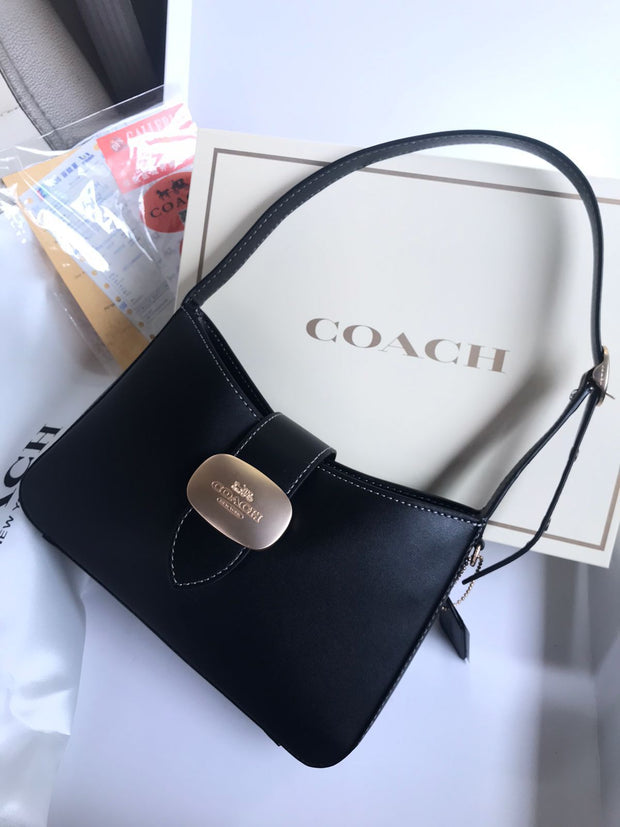 Coach Cowhide Leather Shoulder Bag
