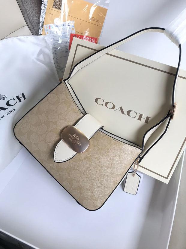 Coach Cowhide Leather Shoulder Bag