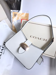 Coach Cowhide Leather Shoulder Bag