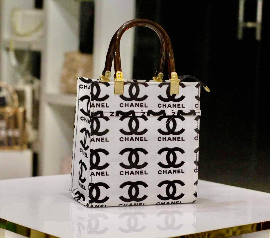 Chic Embossed Mini TT Handbag