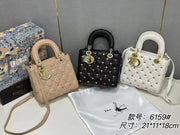 Mini Lady Dior with Gold Charms