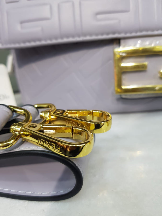 Fendi Embossed FF Baguette