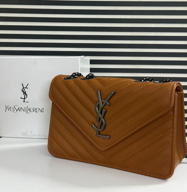 YSL Elegance Double Chain Bag