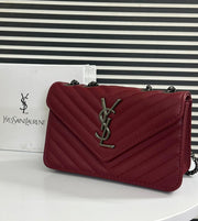YSL Elegance Double Chain Bag