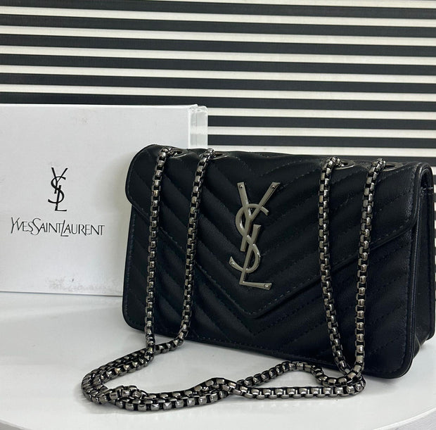 YSL Elegance Double Chain Bag