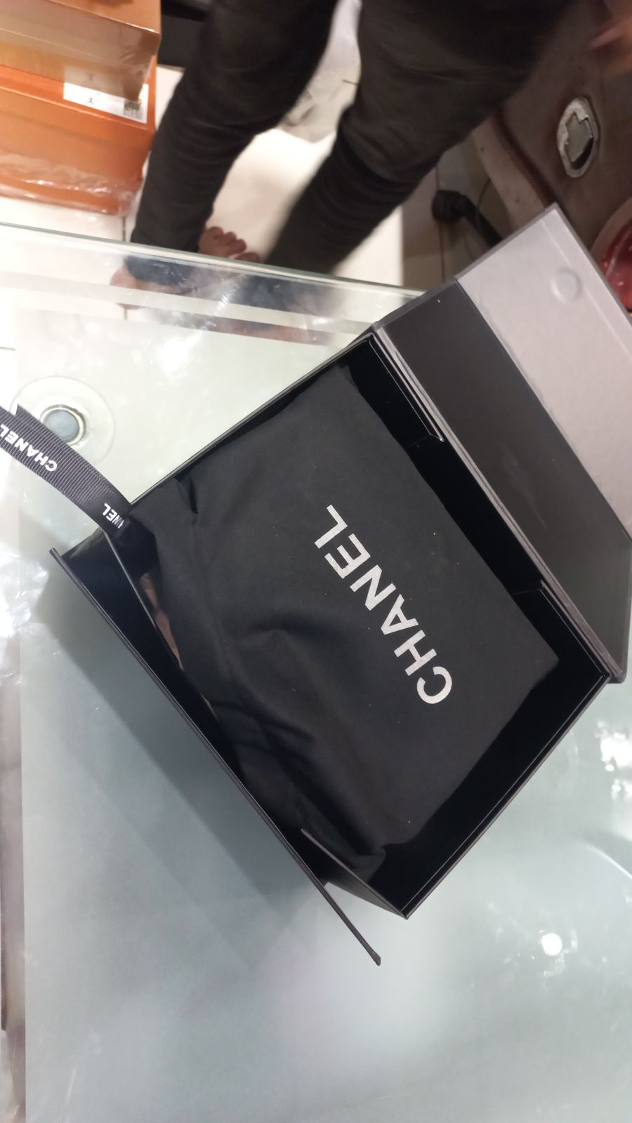 CHANEL Sweetheart Caviar Mini Flap