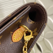 Louis Vuitton Monogram Lilly Wallet On Chain