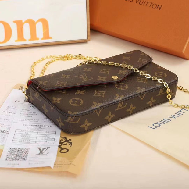 Louis Vuitton Félicie Damier Ebene Pochette
