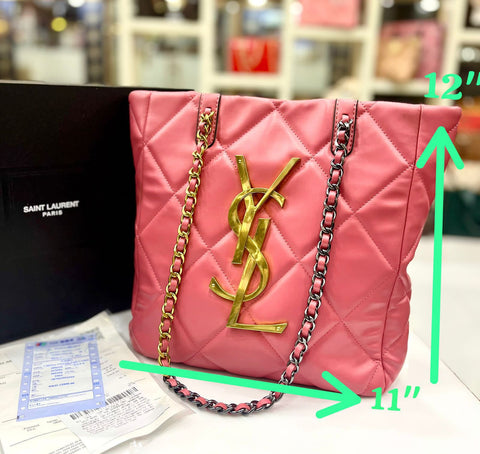 YSL Masters Quilted Chain Handbag