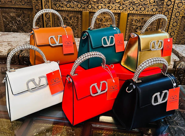 Valentino Big Zip Dome Crossbody