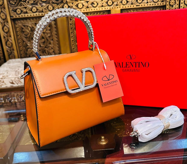 Valentino Big Zip Dome Crossbody
