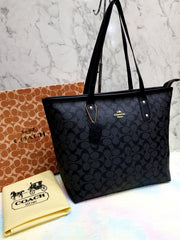 COACH Zipper Top Tote