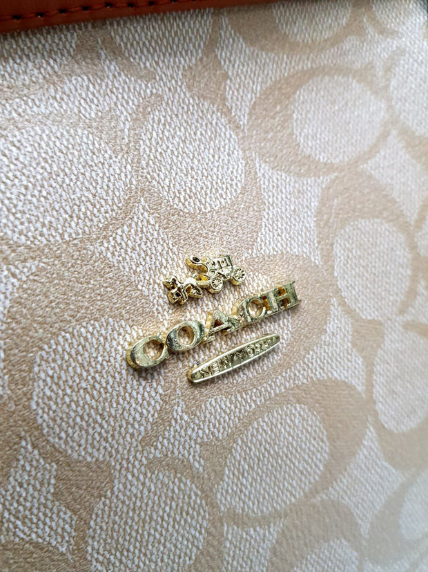 COACH Zipper Top Tote