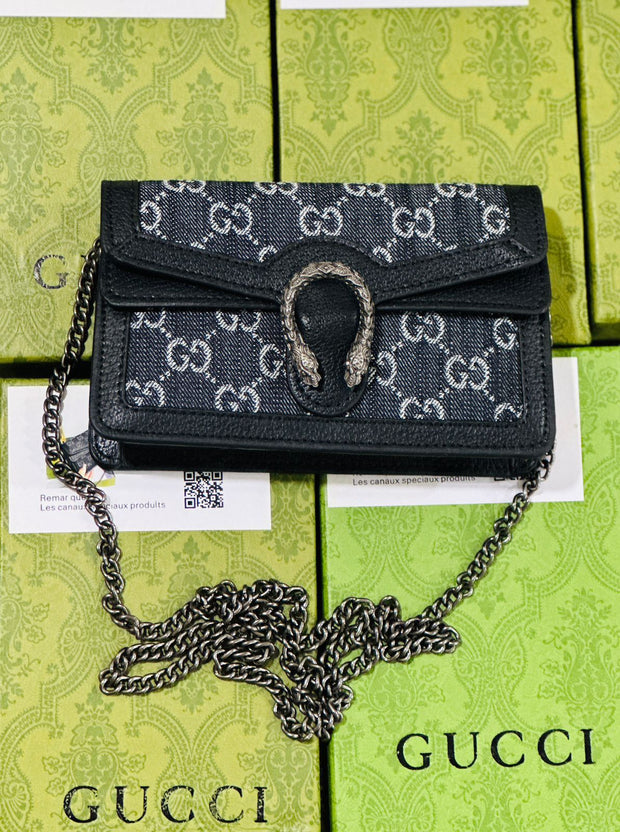 Gucci Dionysus Canvas Mini Crossbody Bag