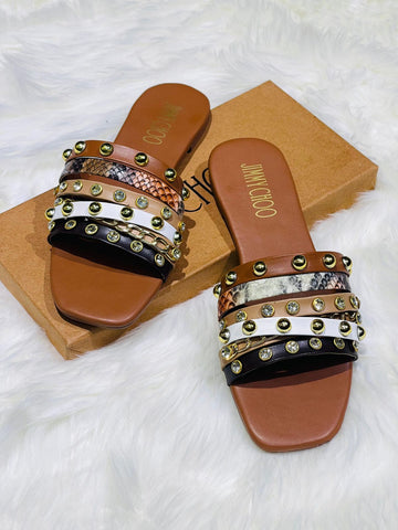 Jimmy Choo Studs Flats