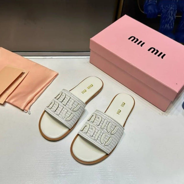 Miu Miu Flat Slippers
