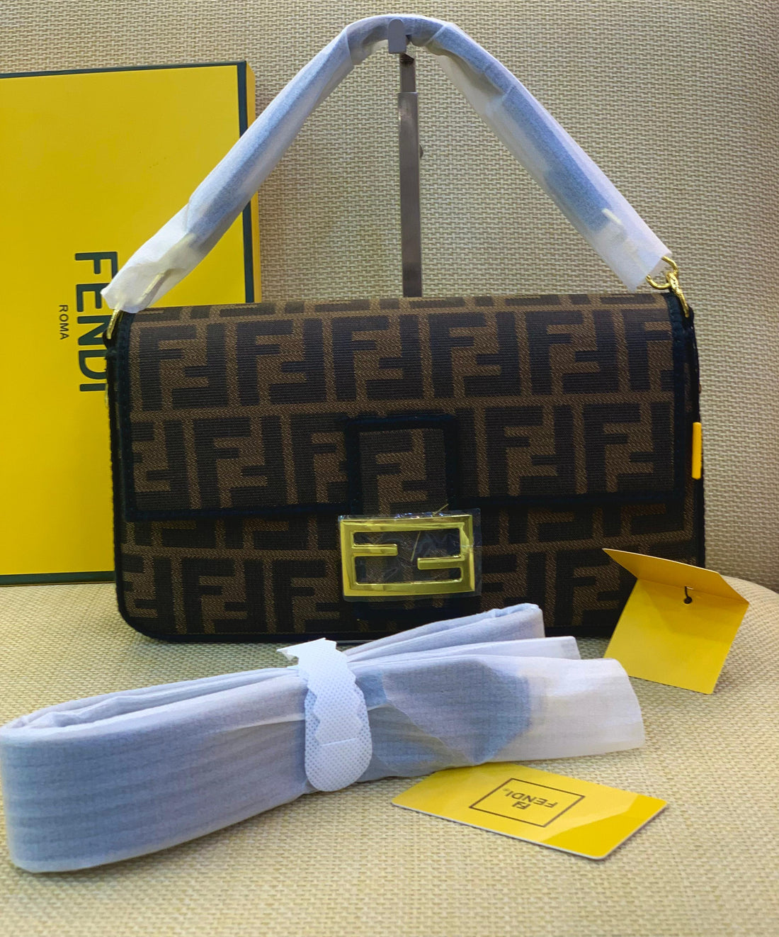 Fendi Signature Top Handle Bag