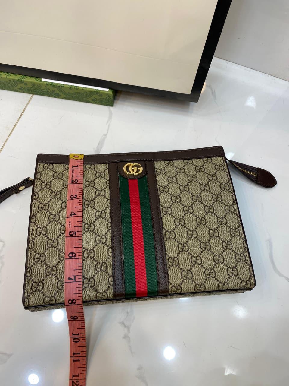 Gucci Signature Pouchette Clutch for Men