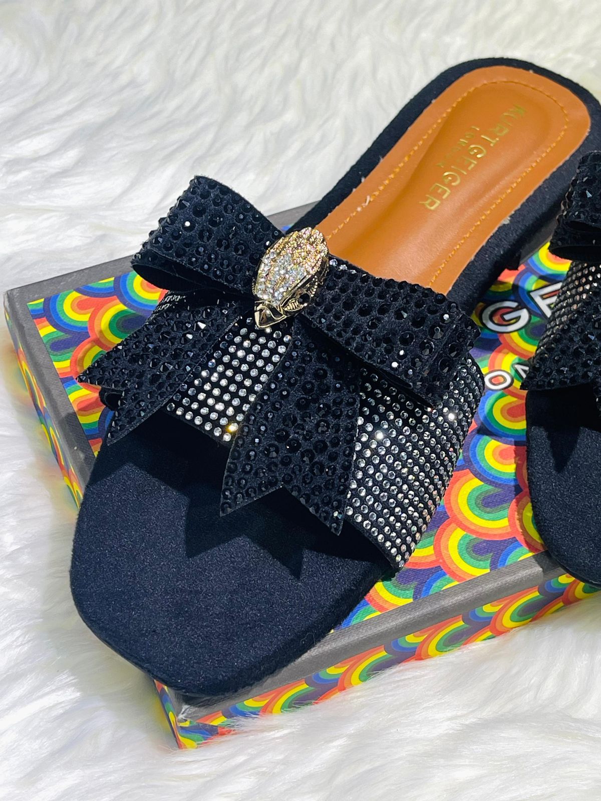 Kurt Geiger Stone Flat Bow