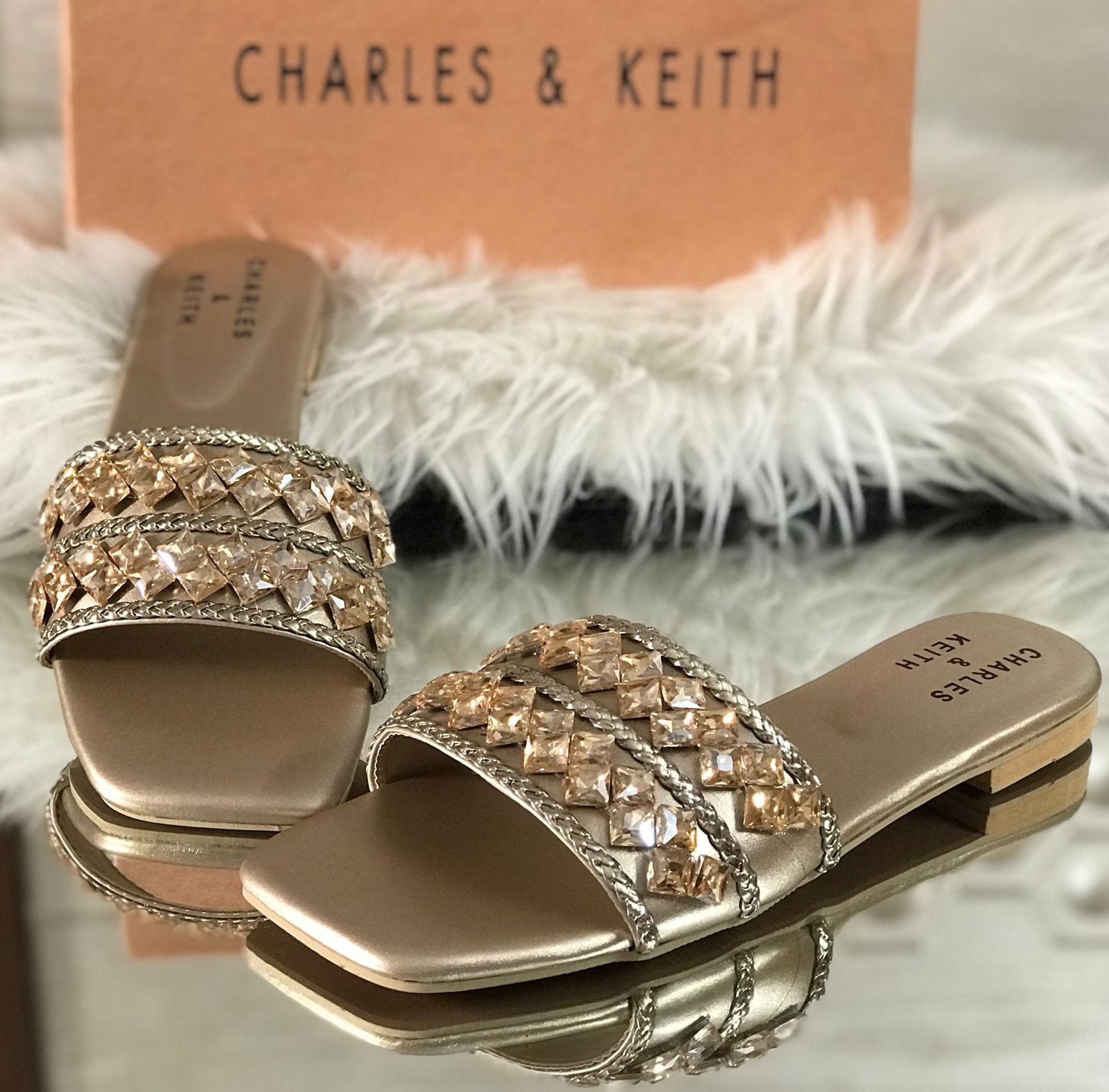 Charles and Keith Cushion Flats