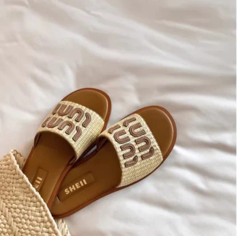 Miu Miu Flat Slippers