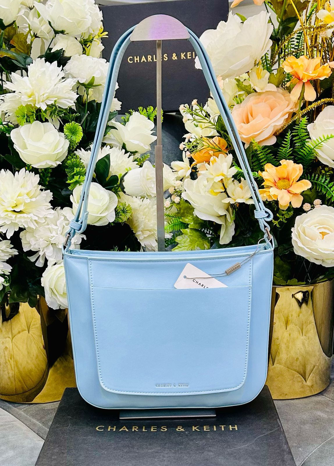 Charles Keith Vike Cross Body Bags