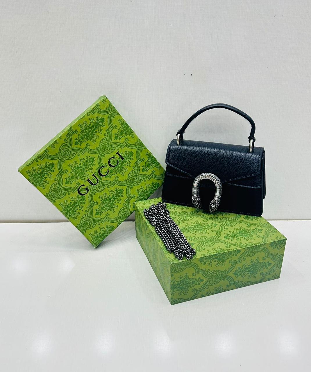 Gucci Top Handle Horseshoe Bag