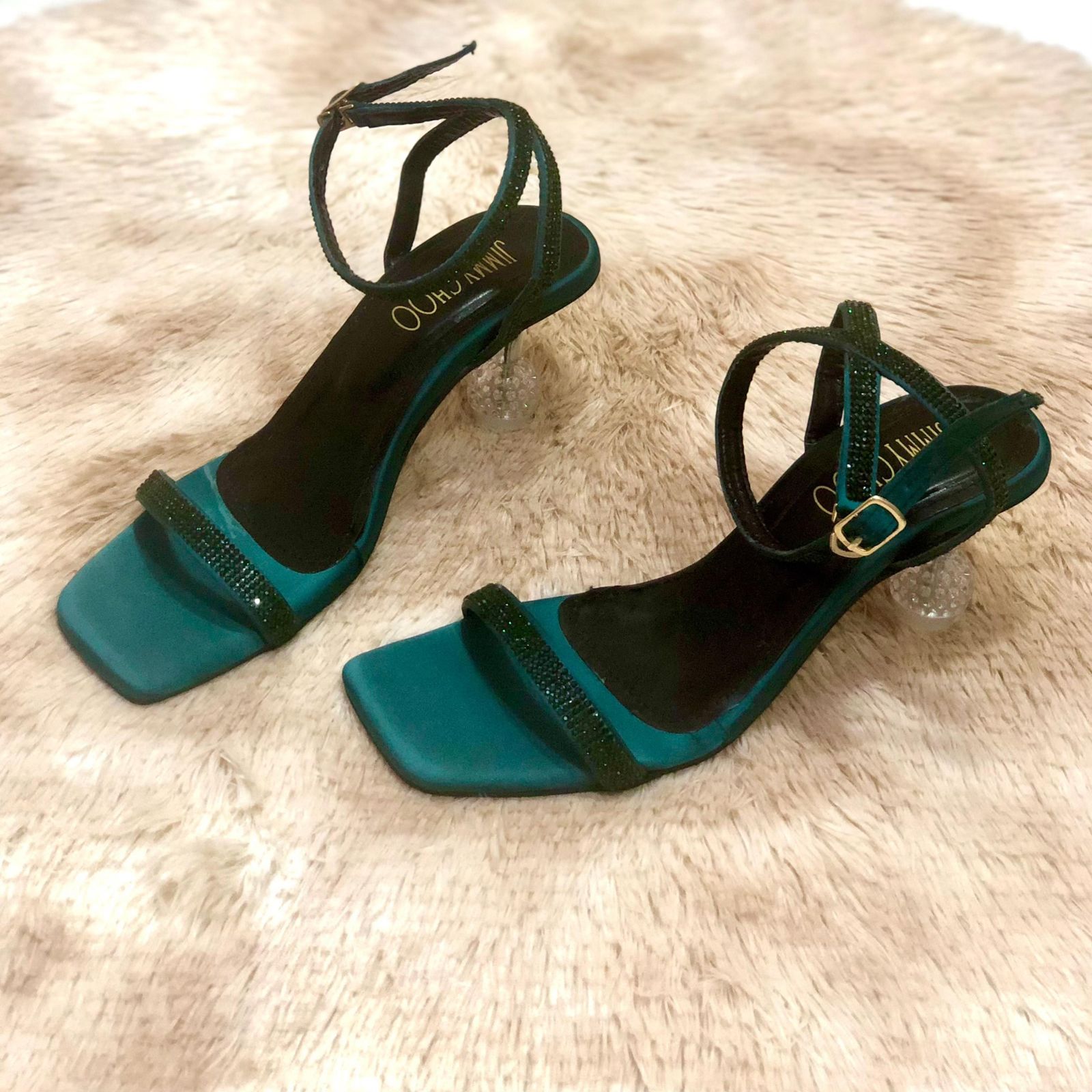 Jimmy Choo Heels Silver